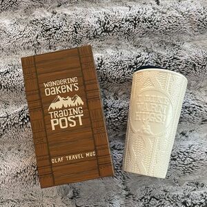 Olaf Travel Mug with Embossed Design